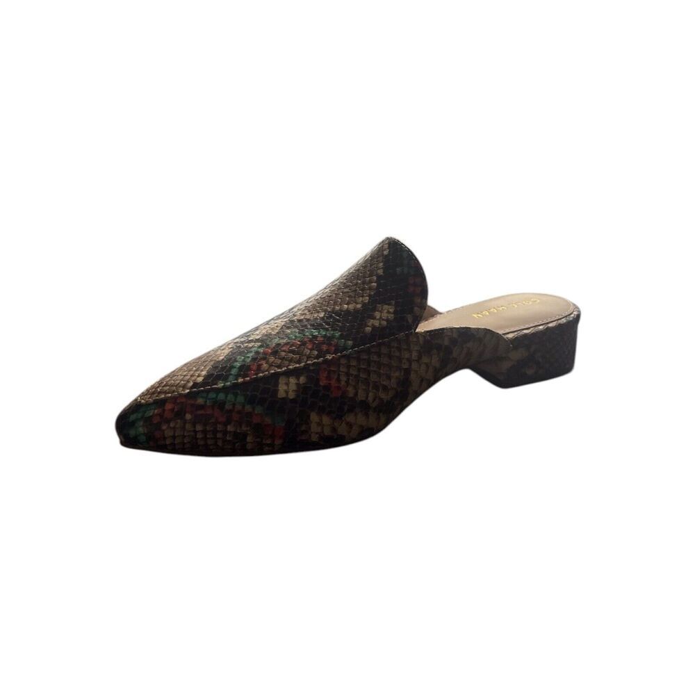 Cole Haan Piper Mule Snake Skin Womens Size 5.5 NEW WITH BOX - Picture 3 of 11
